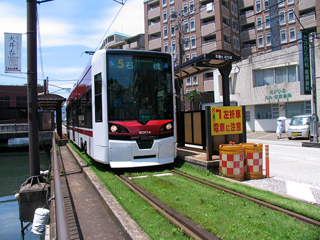 長崎電気軌道の4輪単車