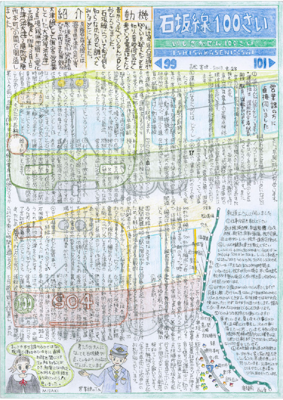 第7回入賞作品 過去の受賞作品 私とみんてつ 小学生新聞コンクール 日本民営鉄道協会